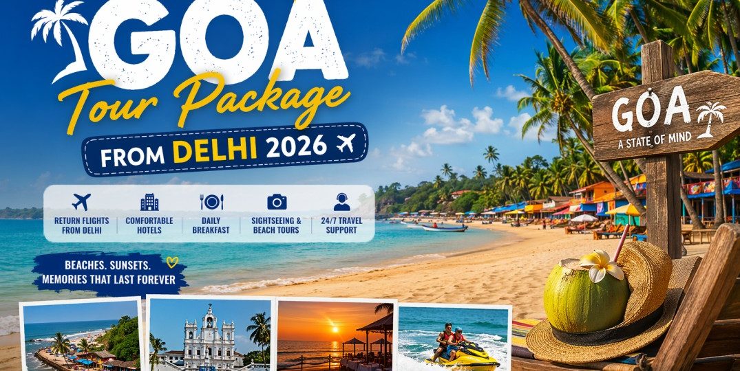 Goa Tour Package from Delhi 2026