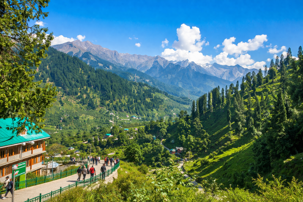 best time to visit shimla manali summer scenic view