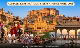 Complete Rajasthan Tour - Stay at Heritage Best Hotels 2026